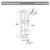 Picture of GROHE TEMPESTA 100 SHOWER RAIL SET 3 SPRAYS with soap dish